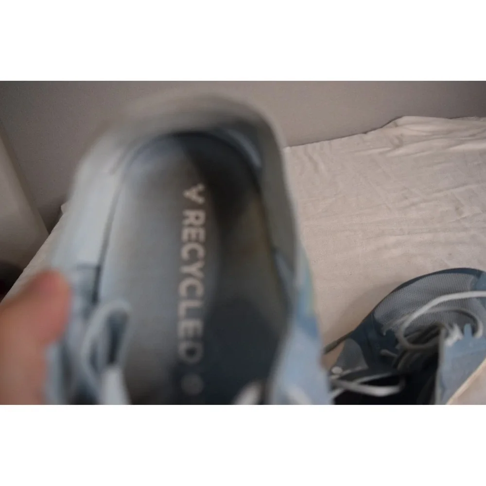 Vivobarefoot Primus Lite III Blue Grey Barefoot Running Shoes 10.5 Women Size 42